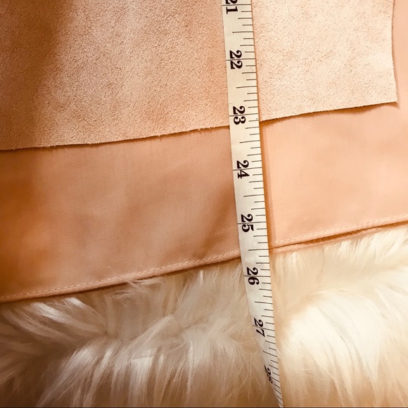 Sans Souci Pink Faux Suede Strappy Tank Size L - Picture 8 of 8